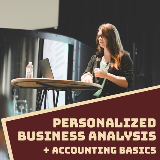 Personalized Business Analysis + Finance Analysis